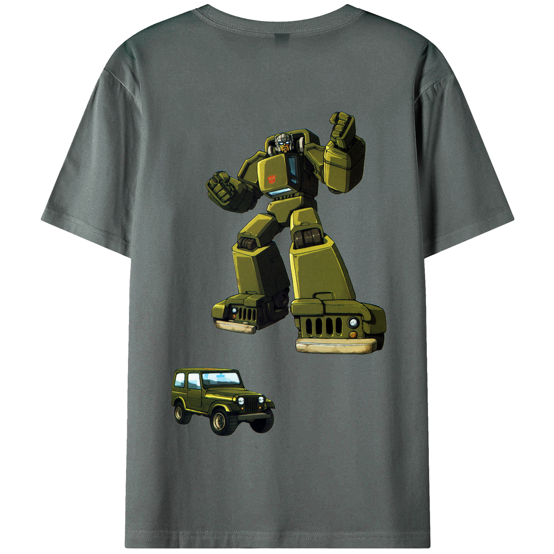 （画像用）  綿100％半袖Tシャツ（背面プリント）